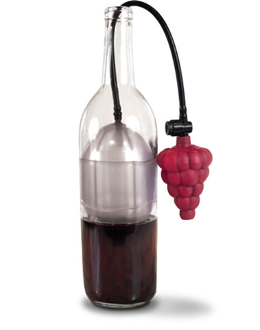 Air Cork - Wine Preserver (Burgundy) + FREE pack of (3) spare balloons - an $8.00 value - FREE when you order here.  NEXT SHIP DATE 5.22.24