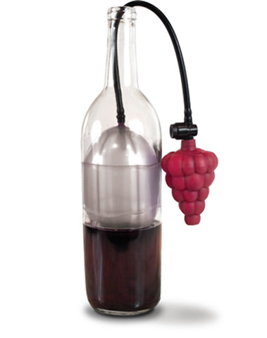 Air Cork - Wine Preserver (Burgundy) + FREE pack of (3) spare balloons - an $8.00 value - FREE when you order here.   ** WILL SHIP May 7th.